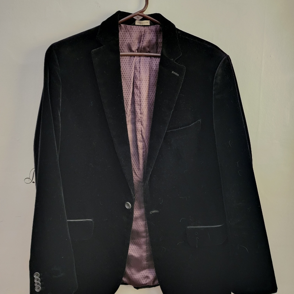 Beautiful Black Velvet Blazer